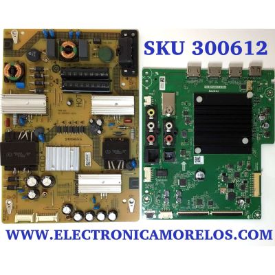 KIT DE TARJETAS PARA TV VIZIO 4K HDR SMART TV / NUMERO DE PARTE MAIN TD.MT5691T.U763 / A0004700J / FUENTE SHG5004B-247E / 25-DB5803-X215 / SHG5004B-247E V3.0 / PANEL V500DJ6-D03 REV.CB / MODELOS V505-H9 LINIZBVW 